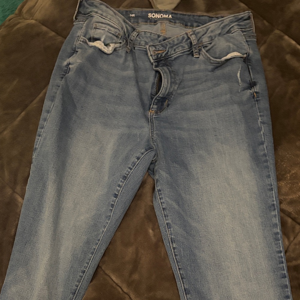 Sonoma Women's Denim Blue Skinny Jeans